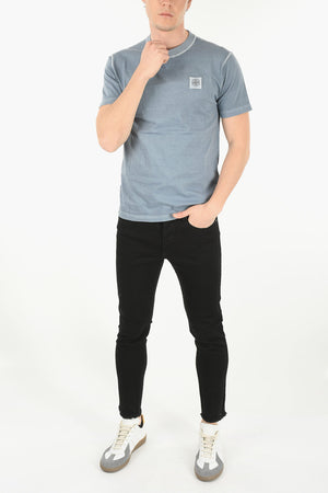 Emblem Patch Cotton T-Shirt