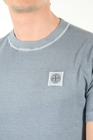 Emblem Patch Cotton T-Shirt