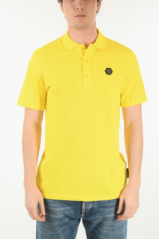 Polo HEXAGON in Cotone con Stampe e Ricami