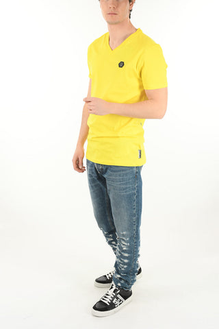 V Neck HEXAGON TIGER T-Shirt