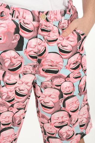 SHIRT Shorts YUE MINJUN in Cotone