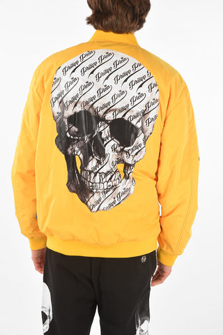 HOMME EST.1978 padded bomber with zip clousure