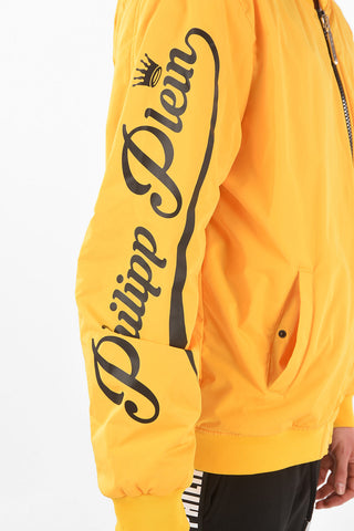 HOMME EST.1978 padded bomber with zip clousure