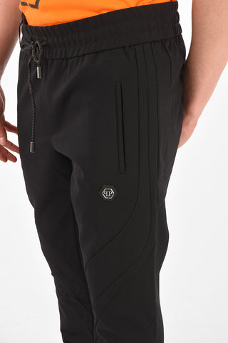 HOMME EST.1978 drawstring waist 2 pockets STATEMENT jogger pants