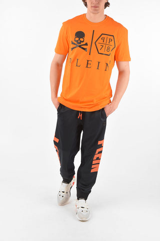 HOMME EST.1978 cotton crew-neck t-shirt with print