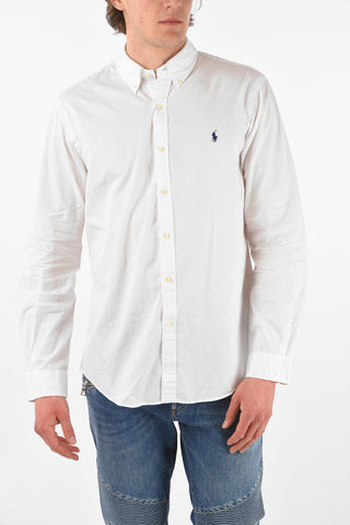 Button-down Collar SLIM FIT Cotton Shirt