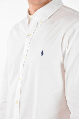 Button-down Collar SLIM FIT Cotton Shirt