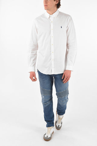 Button-down Collar SLIM FIT Cotton Shirt
