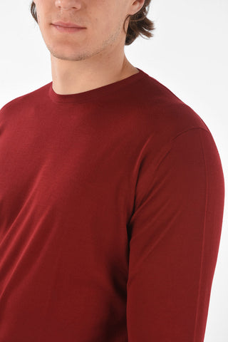 Crew Neck Extrafine Virgin Wool Sweater