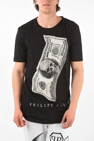 BLACK CUT EST.1978 T-Shirt Girocollo con Strass
