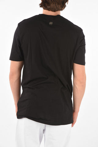 BLACK CUT EST.1978 T-Shirt Girocollo con Strass