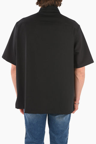 2 Pocket Embroidered Virgin Wool Shirt