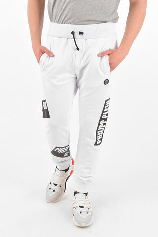 HOMME logo printed jogger pants