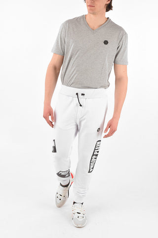 HOMME logo printed jogger pants