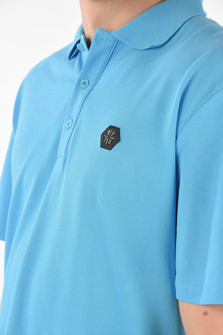 HOMME cotton 3 buttons polo shirt