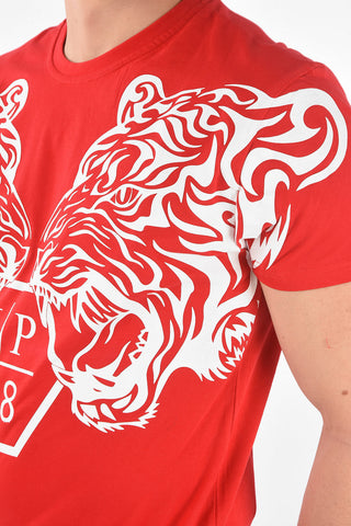 HOMME t-shirt girocollo stampata