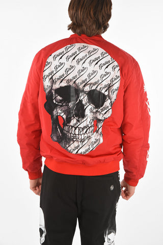 HOMME EST.1978 padded 2 pockets bomber with zip closure