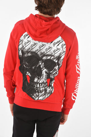 EST.1978 HOMME Felpa con Cappuccio e Zip Frontale