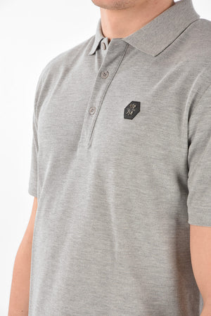HOMME embossed logo Signature polo shirt