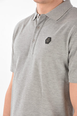 HOMME embossed logo Signature polo shirt