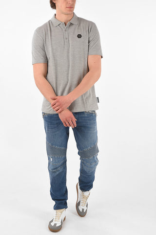 HOMME embossed logo Signature polo shirt