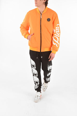 HOMME EST.1978 padded 2 pockets bomber with zip closure