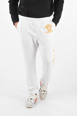 Embroidered Logo Cotton Joggers