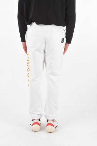 Embroidered Logo Cotton Joggers