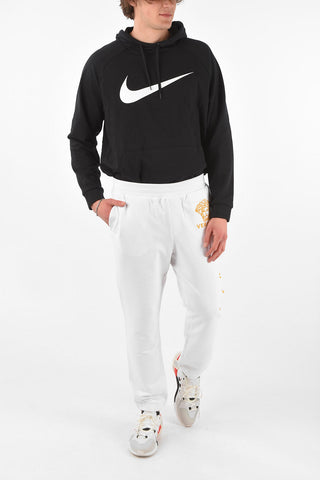 Embroidered Logo Cotton Joggers