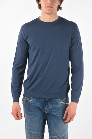 Crew Neck Extrafine Virgin Wool Sweater