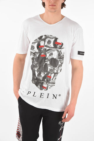 EST.1978 PLATINUM CUT Cotton DOLLAR v-neck T-Shirt