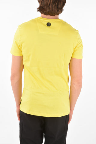 HOMME EST.1978 back printed EXAGON TIGER v-neck t-shirt