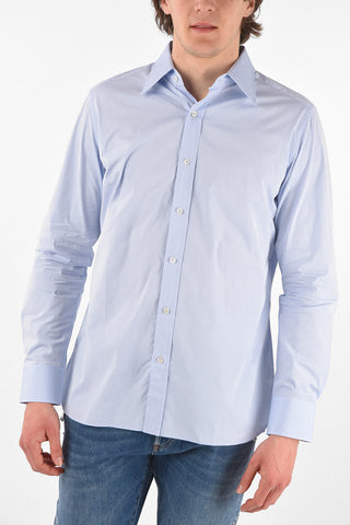 Standard Collar Oxford Cotton Shirt