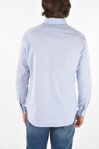 Standard Collar Oxford Cotton Shirt