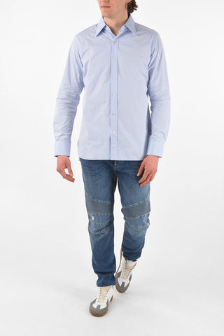 Standard Collar Oxford Cotton Shirt