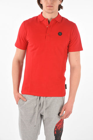 HOMME Polo ALLOVER SKULL in Cotone