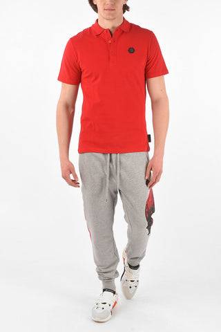 HOMME Polo ALLOVER SKULL in Cotone