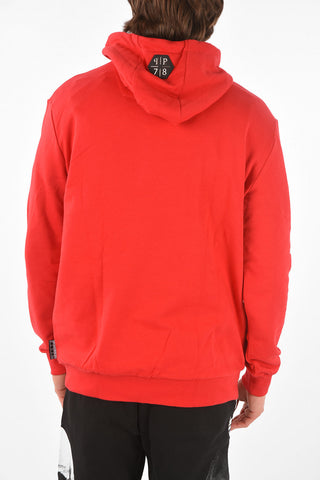 HOMME EST.1978 printed HEXAGON TIGER sweatshirt with side pocket