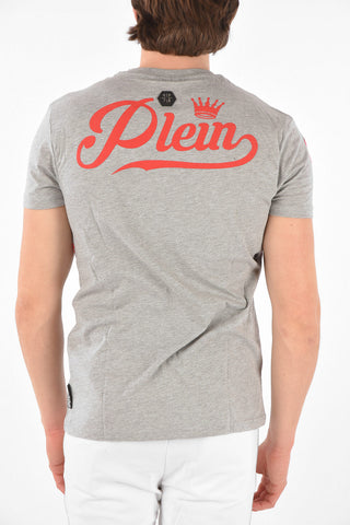 HOMME EST.1978 tigers printed crew-neck t-shirt
