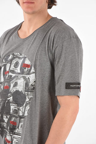 EST.1978 PLATINUM CUT v-neck printed t-shirt