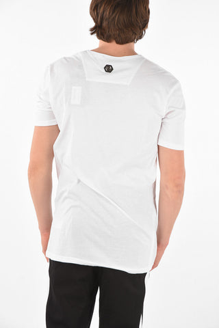 BLACK CUT EST.1978 Crew Neck DOLLAR T-Shirt with rhinestone embellishment