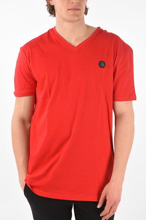 HOMME EST.1978 V Neck HEXAGON TIGER T-Shirt