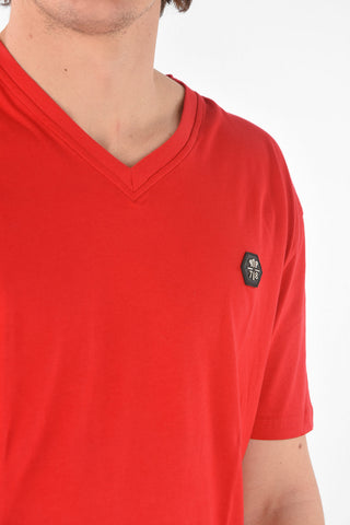 HOMME EST.1978 V Neck HEXAGON TIGER T-Shirt