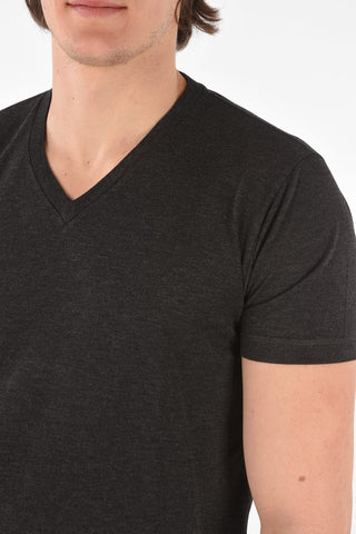 Short-sleeved V Neck T-Shirt