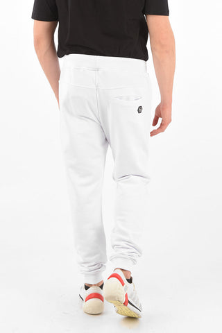 HOMME EST.1978 rhinestone embellishment jogger pants