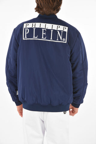 HOMME EST.1978 padded 2 pockets bomber with zip closure