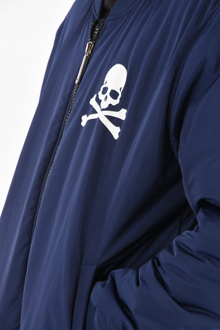 HOMME EST.1978 padded 2 pockets bomber with zip closure