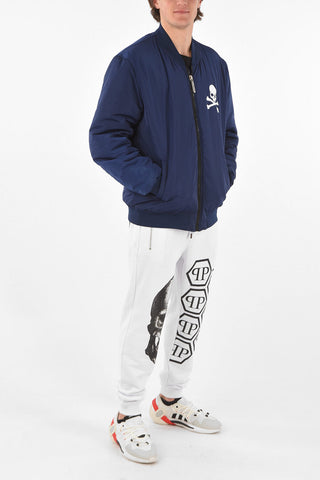HOMME EST.1978 padded 2 pockets bomber with zip closure