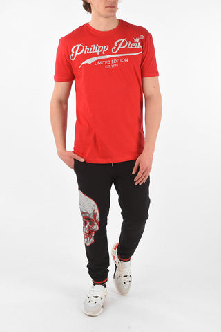 EST.1978 HOMME T-Shirt Girocollo SIGNATURE con Strass