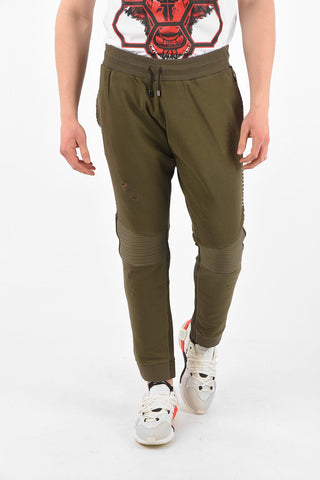 HOMME Joggers Biker TONIGHT'S THE NIGHT con Borchie